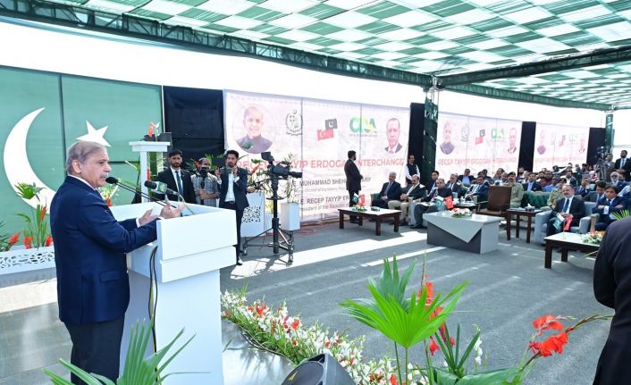 Pakistan’da Cumhurbaşkanı Erdoğan’ın adının verildiği kavşak açıldı