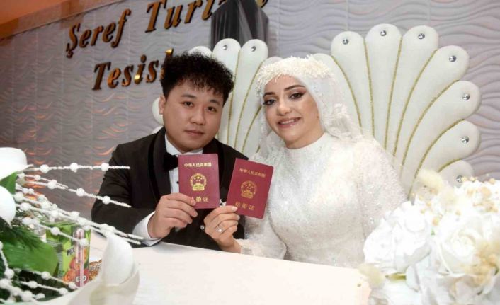 Rize’ye Çinli damat