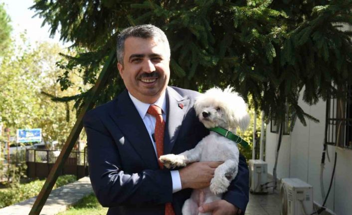 Sahiplenilen hayvanın 1 yıllık muayenesi Yıldırım Belediyesi’nden