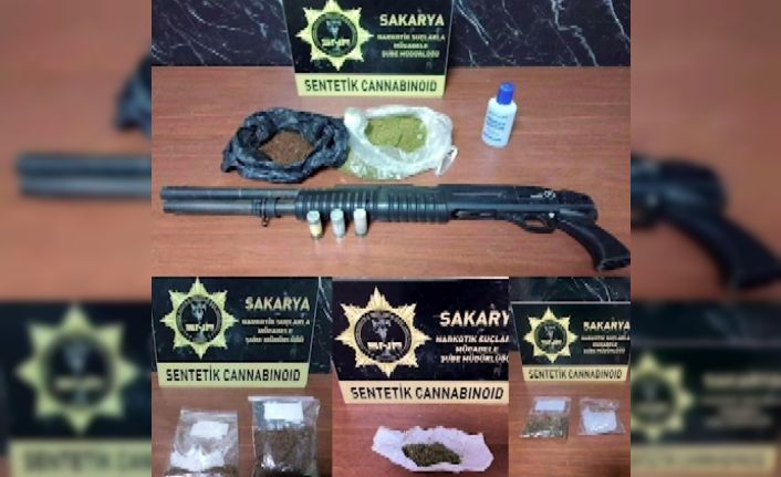 Sakarya’da uyuşturucu operasyonları: 36 şüpheli yakalandı