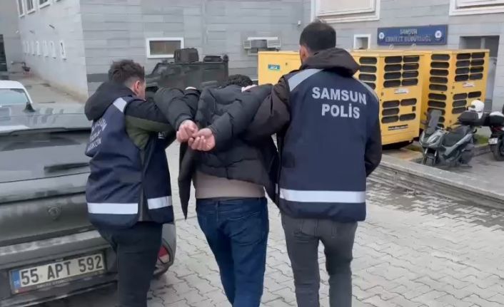 Samsun’da 32 yıl hapis cezasıyla aranan şahıs yakalandı