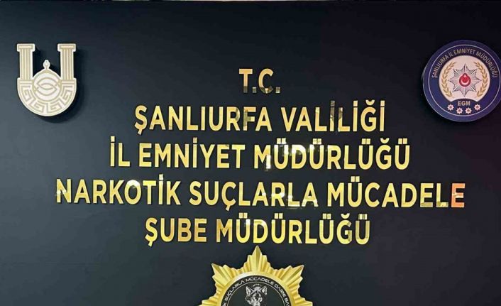 Şanlıurfa’da 9 kilo uyuşturucu ele geçirildi: 4 şahıs tutuklandı