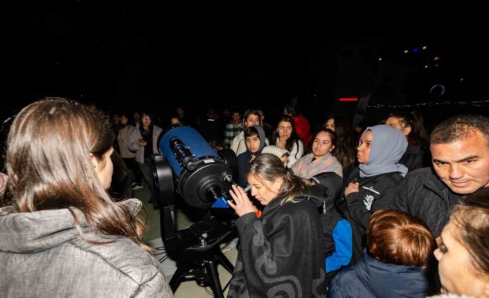 Silifkeliler, ’Gece Gözlem Etkinliği’nde gezegenleri izledi