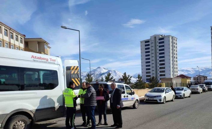 Sivas’ta okul servisleri denetlendi