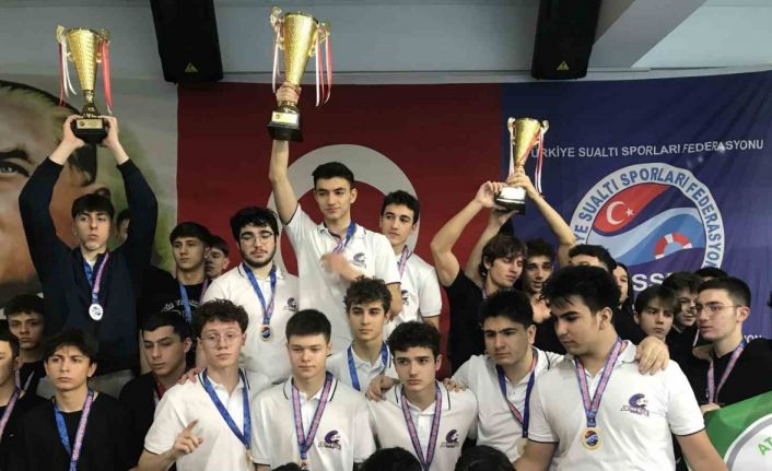 Sualtı Hokeyi Türkiye Şampiyonası’nda şampiyonlar belli oldu