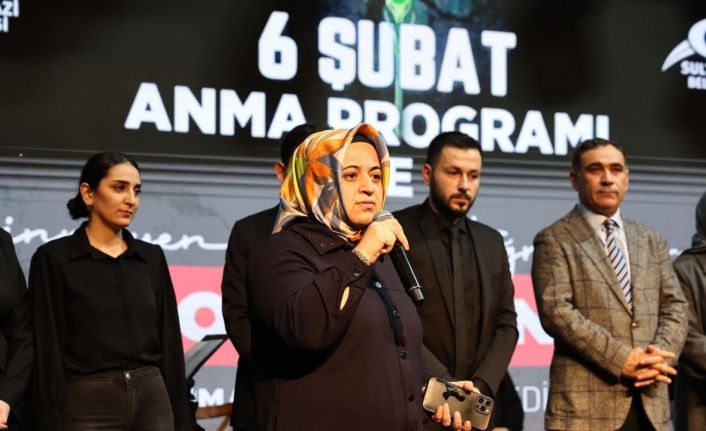 Sultangazi’de 6 Şubat deprem şehitleri anıldı