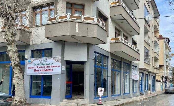 Taşköprü Belediyesi, iftar çadırını bu yıl kapalı alanda kuracak