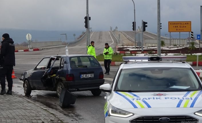 Tavşanlı’da trafik kazası: 1 yaralı