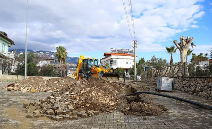 Tekirova’da içme suyu sorunu çözülüyor