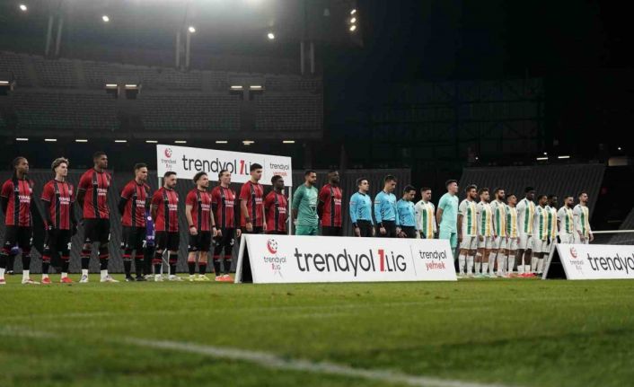Trendyol 1. Lig: Fatih Karagümrük: 1 - Şanlıurfaspor: 1