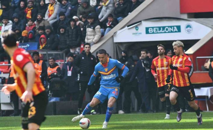 Trendyol Süper Lig: Kayserispor: 1 - Göztepe: 0 (Maç sonucu)