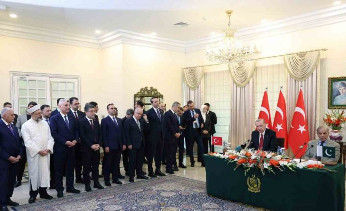 Türkiye ile Pakistan arasında 24 anlaşma imzalandı