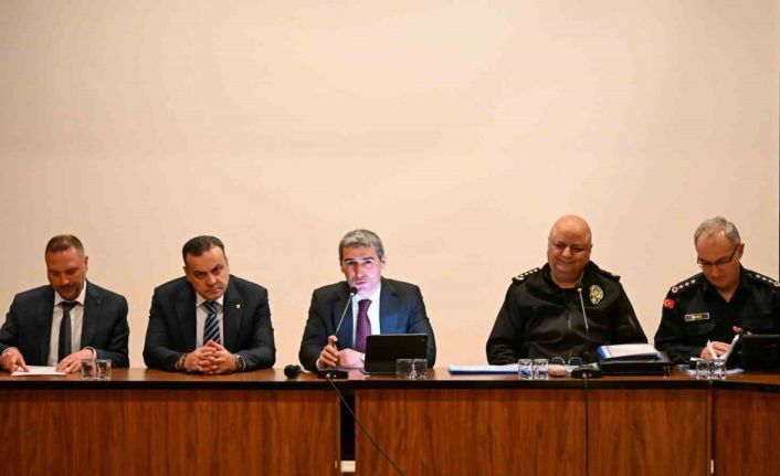 Uşak’ta Okul Güvenliği Toplantısı gerçekleştirildi