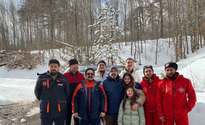 Yalova’da 7 farklı olayda karda mahsur kalan 22 kişi kurtarıldı
