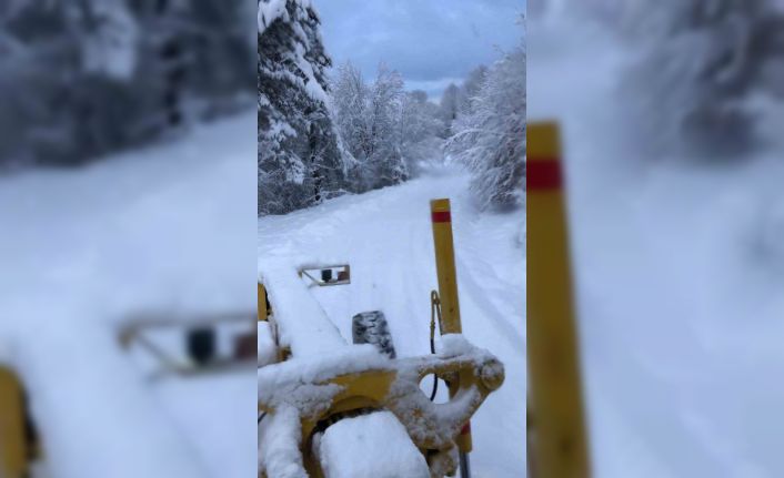 Zonguldak’ta kapalı 142 köy yolunu açma çalışmaları sürüyor