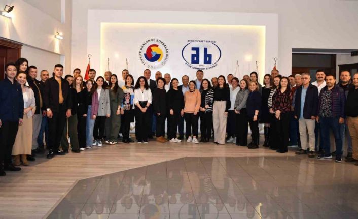 Aydın Ticaret Borsası’nda bayramlaşma merasimi gerçekleşti