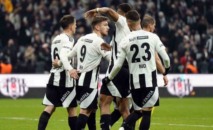 Beşiktaş bu sezon ilk kez 4 maç üst üste kazandı