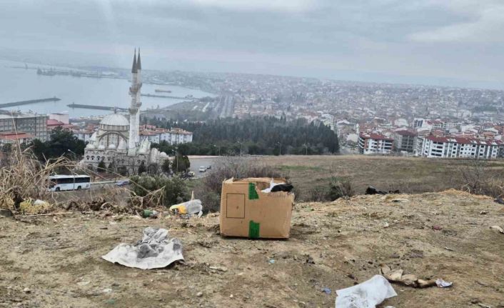 Çırçır Tepesi çöplüğe döndü