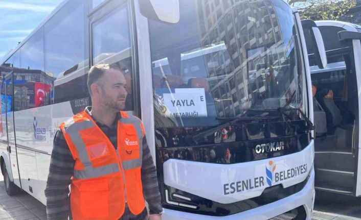 Esenler Belediyesi’nden kabir ziyareti yapmak isteyen vatandaşlara ücretsiz ulaşım desteği