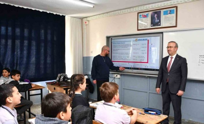 İl Milli Eğitim Müdürü Aydın, eğitim-öğretim çalışmalarını yerinde inceledi