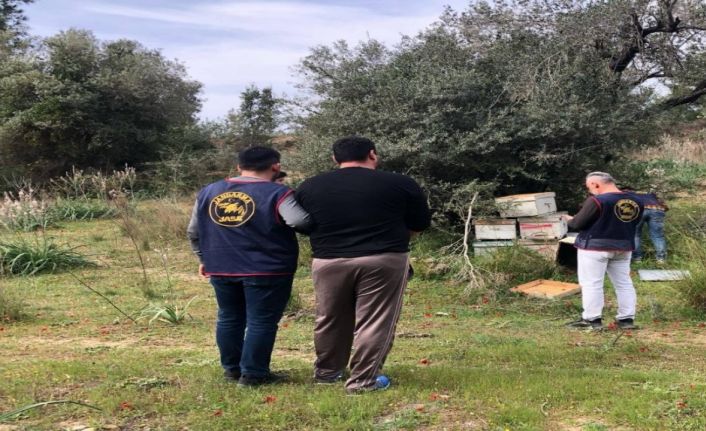 Isparta’da arı kovanı hırsızları JASAT’tan kaçamadı