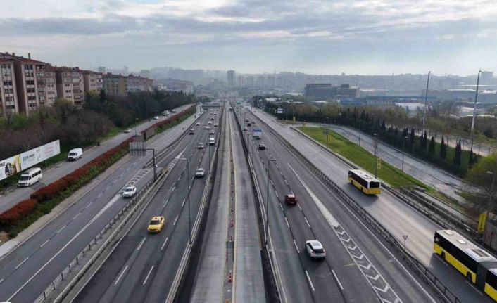İstanbul’da bayramda yollar boş kaldı, trafik yoğunluğu yüzde 6 oldu