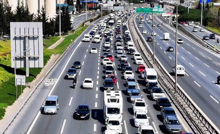 İstanbulda trafik yoğunluğu