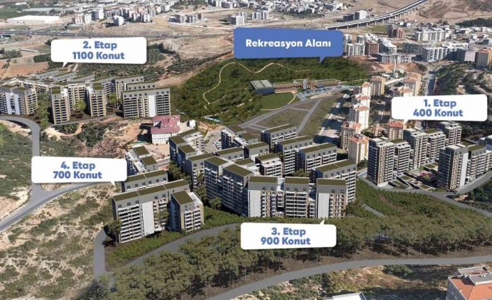 İzmirliler kiradan daha düşük bedelle ev sahibi olacak