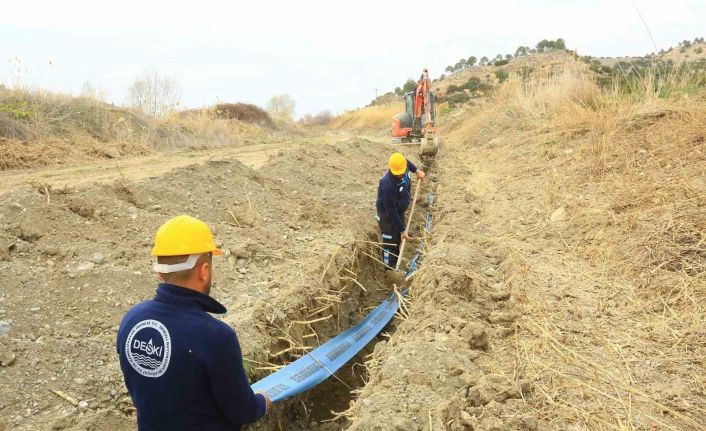 Kaklık’ta asbest borular tarihe karışıyor