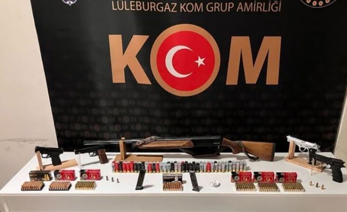Kırklareli merkezli 4 ilde organize suç örgütlerine operasyon