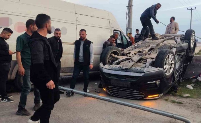 Makam aracıyla kaza yapan belediye başkanı ağır yaralandı
