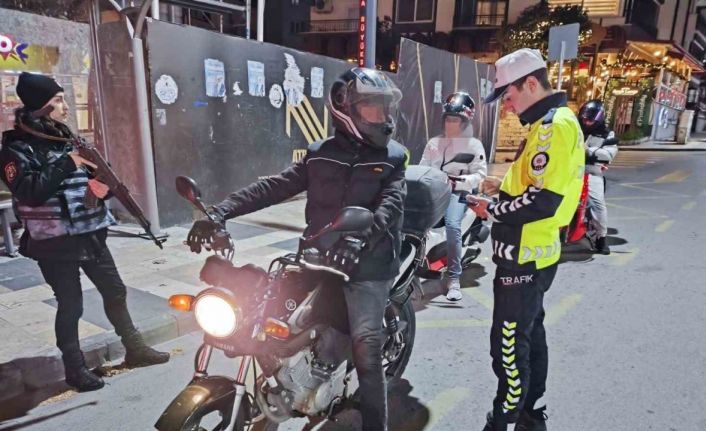 Manisa’da 59 motosiklet trafikten men edildi