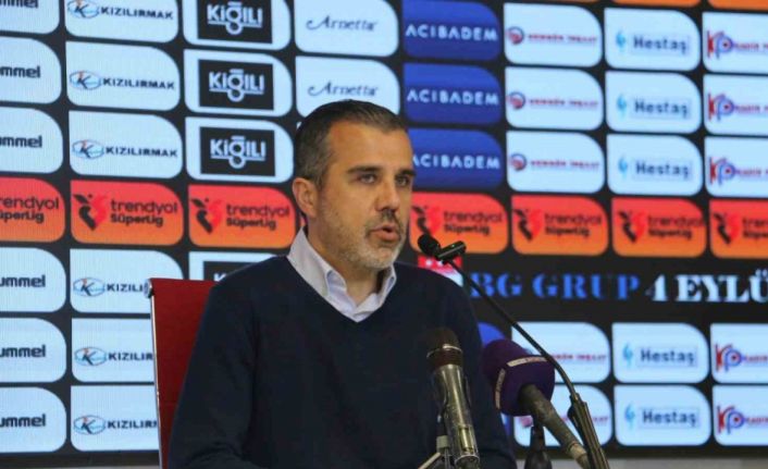 Mustafa Alper Avcı: "Sivasspor maçı hak etti"