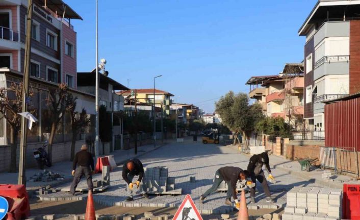 Nazilli’de yol çalışmaları aralıksız sürüyor