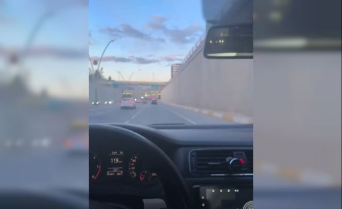 Şanlıurfa’da makas atan sürücüler kamerada