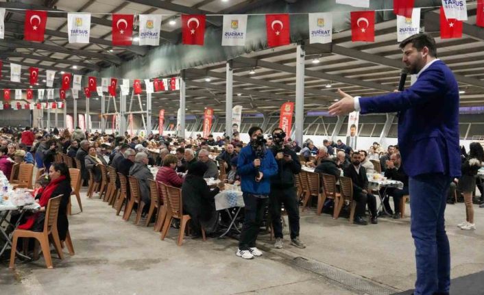 Tarsuslular Ramazan’ın ilk gününde iftar sofrasında buluştu