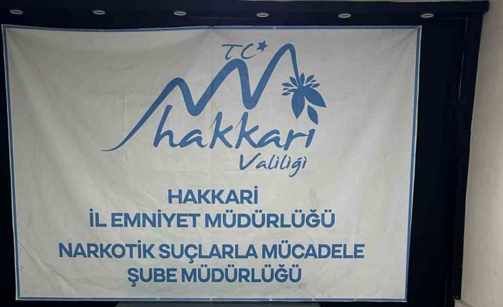 Yüksekova’da 60 kilo eroin ele geçirildi