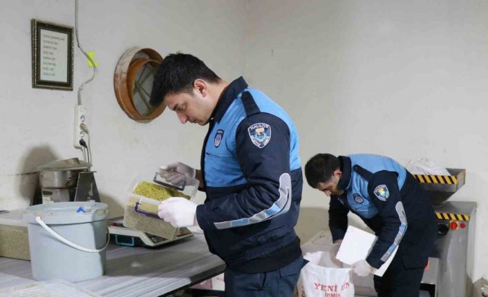 Zabıtadan tatlıcılara ramazan denetimi