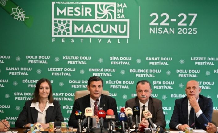 485. Uluslararası Manisa Mesir Macunu Festivali başlıyor