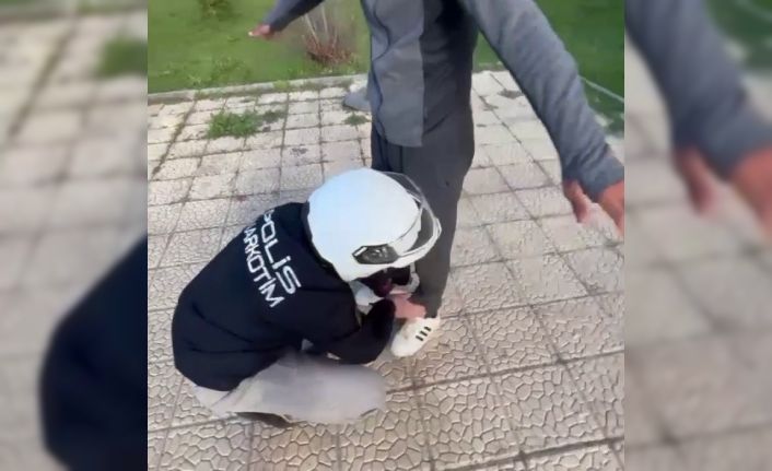 Adıyaman’da WhatsApp’a gelen ihbarla uyuşturucu operasyonu