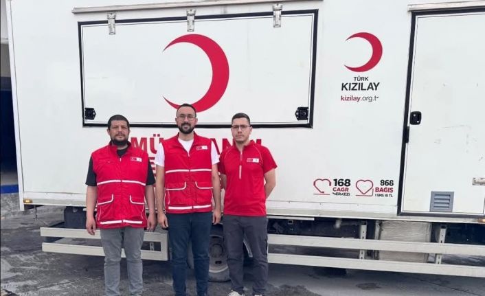 Afyonkarahisar Kızılay ekibi deprem bölgesi için yola çıktı