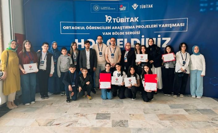 Ağrı’dan 4 proje, TÜBİTAK Bölge Finali’nde ödül aldı