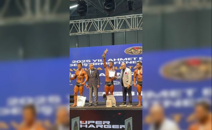 Aliağalı sporcu Bahadır Avhan’dan Türkiye şampiyonu