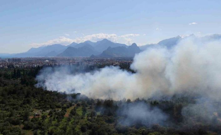 Antalya’nın akciğerlerinde korkutan yangın