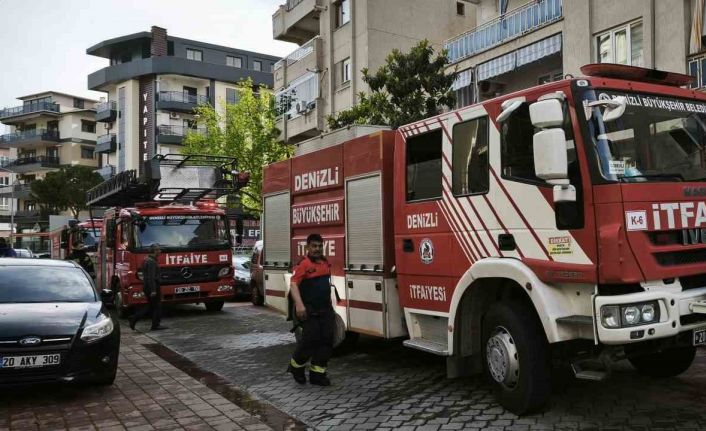 Apartman dairesinde çıkan yangın ucuz atlatıldı
