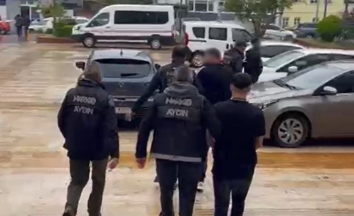 Aydın’da uyuşturucu operasyonu: 3 tutuklama