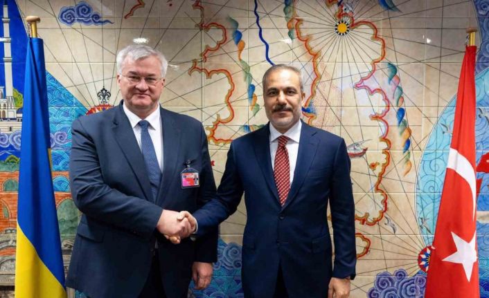 Bakan Fidan, Ukraynalı mevkidaşı Sybiha ile görüştü