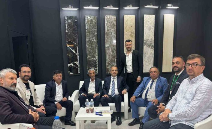 Başkan Alan: ’’Elazığ, mermer sektöründe iyi bir konumda"