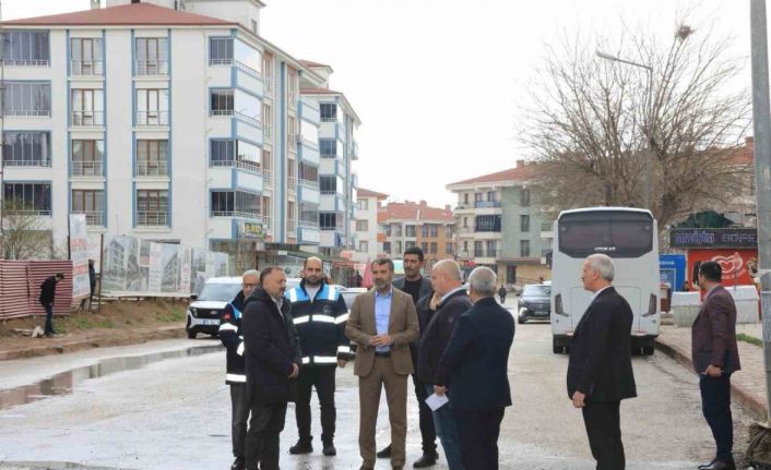 Başkan Şerifoğulları, kent genelinde incelemelerini sürdürüyor