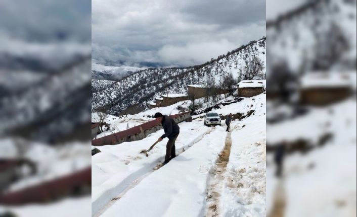 Batman’da karla mücadele: 50 yerleşim yerine ulaşım sağlanamıyor